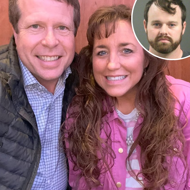Jim Bob Duggar, Michelle Duggar, Joseph Duggar's mugshot